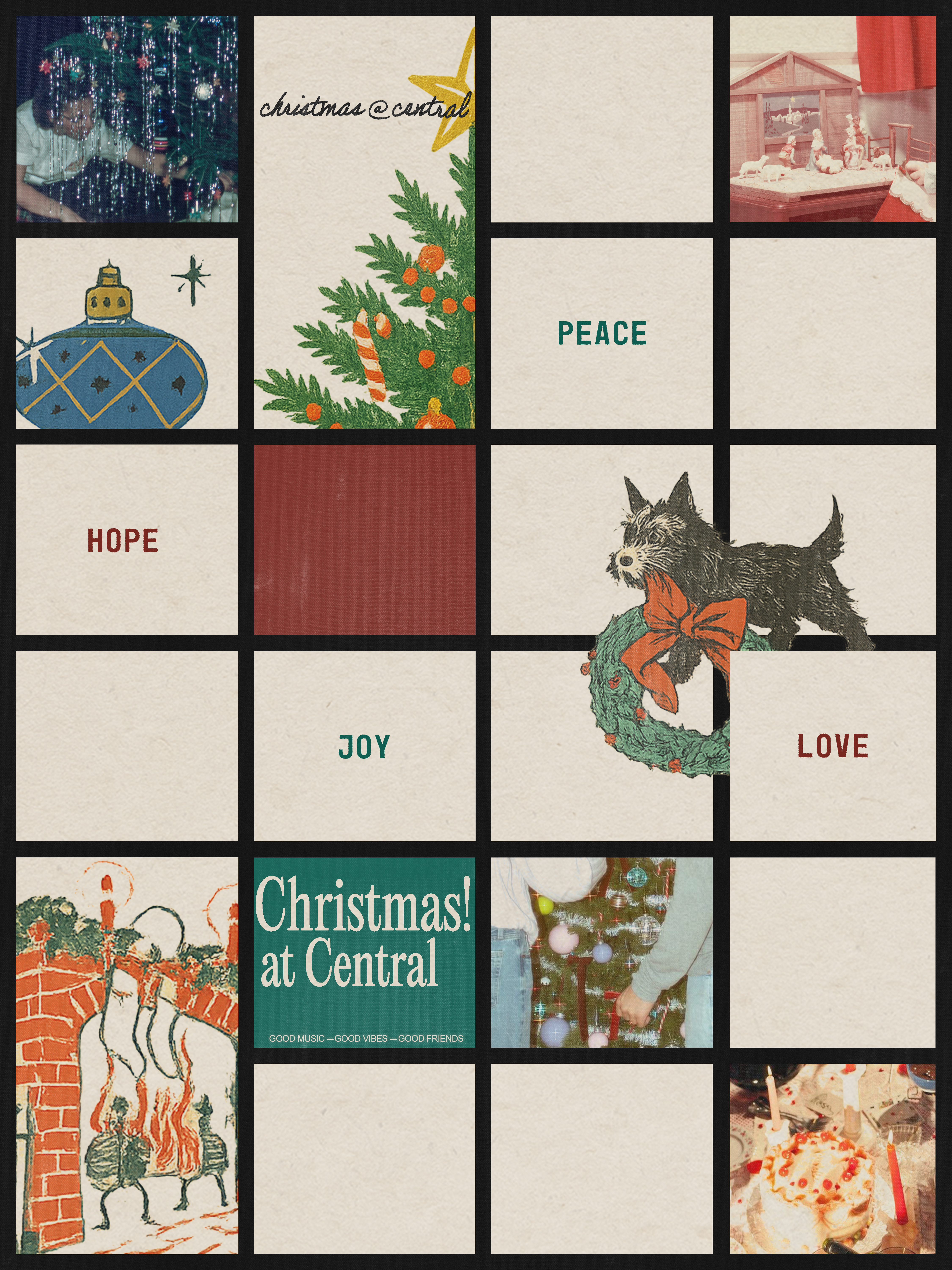 Christmas @ Central: Peace Hope Joy Love